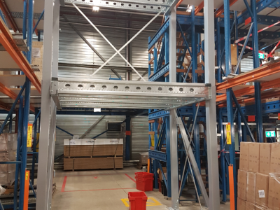 Two-storey warehouse - mezzanine in Norway 17